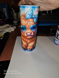 Highland cow sublimation 