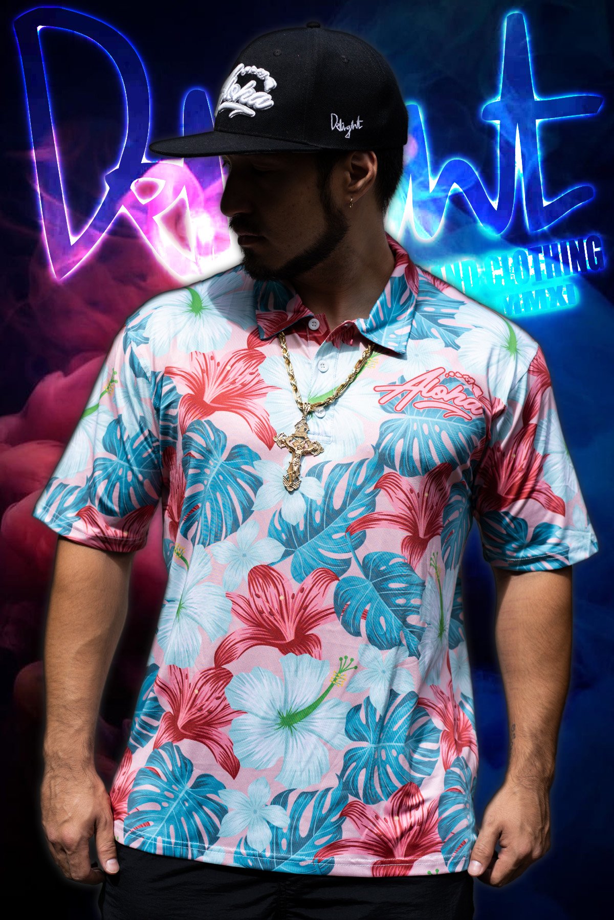 Aloha Islands - Summer Floral-Mix Polo