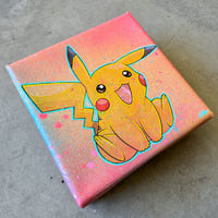 Image 3 of Pikachu fanart painting