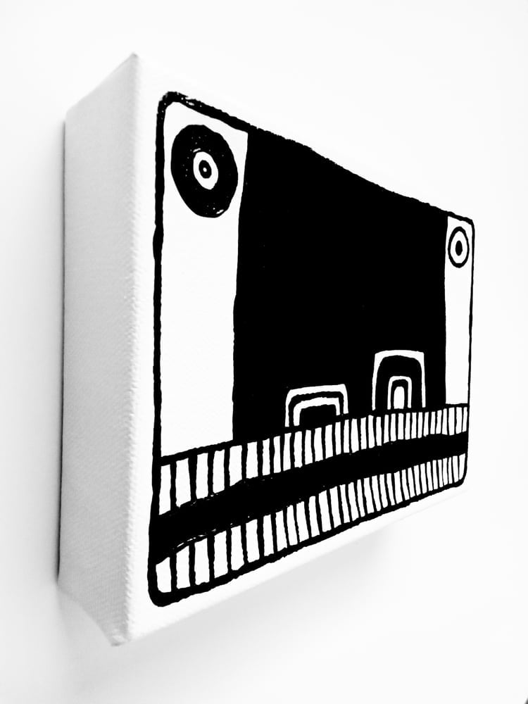 Image of FACE PAINTING - 5" X 7" CANVAS ...