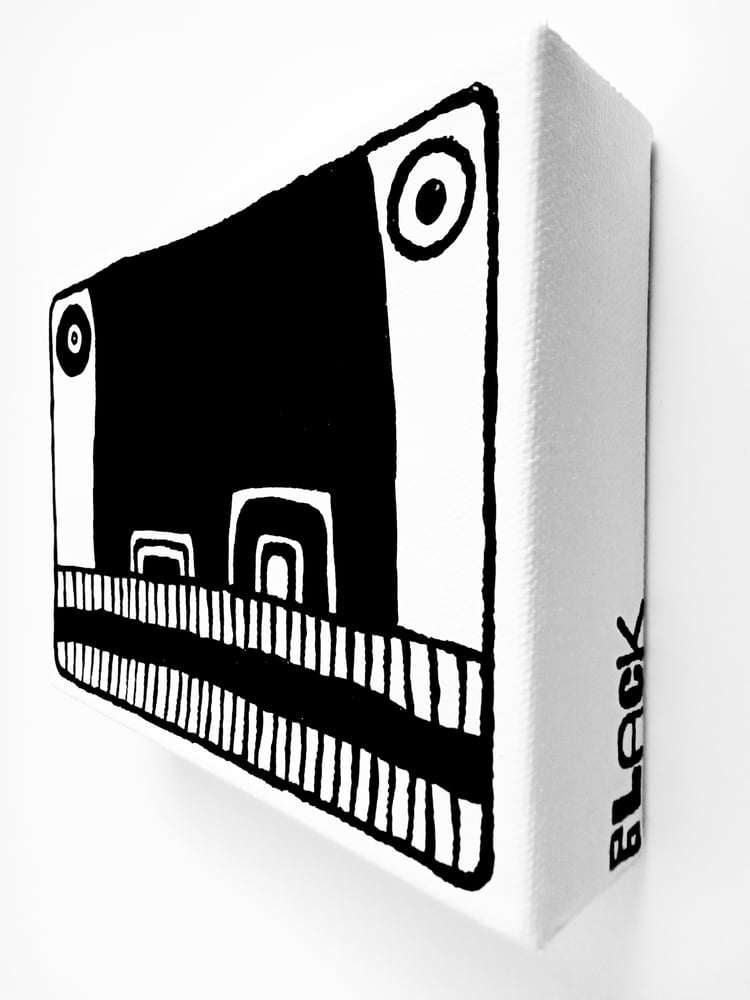 Image of FACE PAINTING - 5" X 7" CANVAS ...