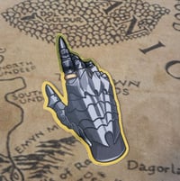 Image 2 of Dark Lord's Gauntlet Mirrored Sticker
