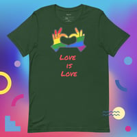 Image 7 of Love is Love Unisex T-shirt