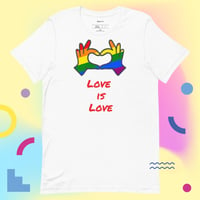 Image 8 of Love is Love Unisex T-shirt