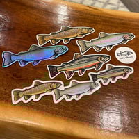 Image 2 of Only Trouts Sticker Pack