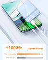 MSL 50000mAh Power Bank - Magnetic Qi Wireless Charger, 22.5W Fast Charging for iPhone, Samsung