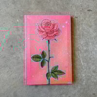 Image 2 of Pink Rose painting