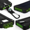 200000mAh Portable Solar Power Bank - Fast Charging, Waterproof with SOS Flashlight