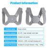 MSL USB Rechargeable Wearable Brace with Lumbar Massager