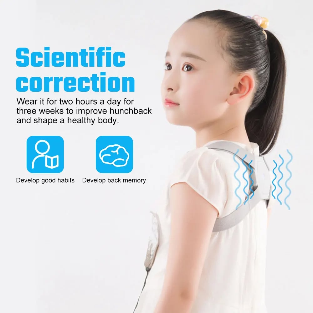MSL USB Rechargeable Wearable Brace with Lumbar Massager