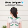 MSL USB Rechargeable Wearable Brace with Lumbar Massager