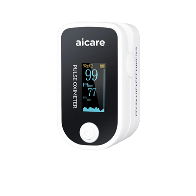 AICARE Medical Digital Oximeter - Blood Oxygen, Heart Rate for Adult & Child