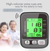 Digital LCD Blood Pressure Monitor - Heart Rate, Large Cuff, Portable