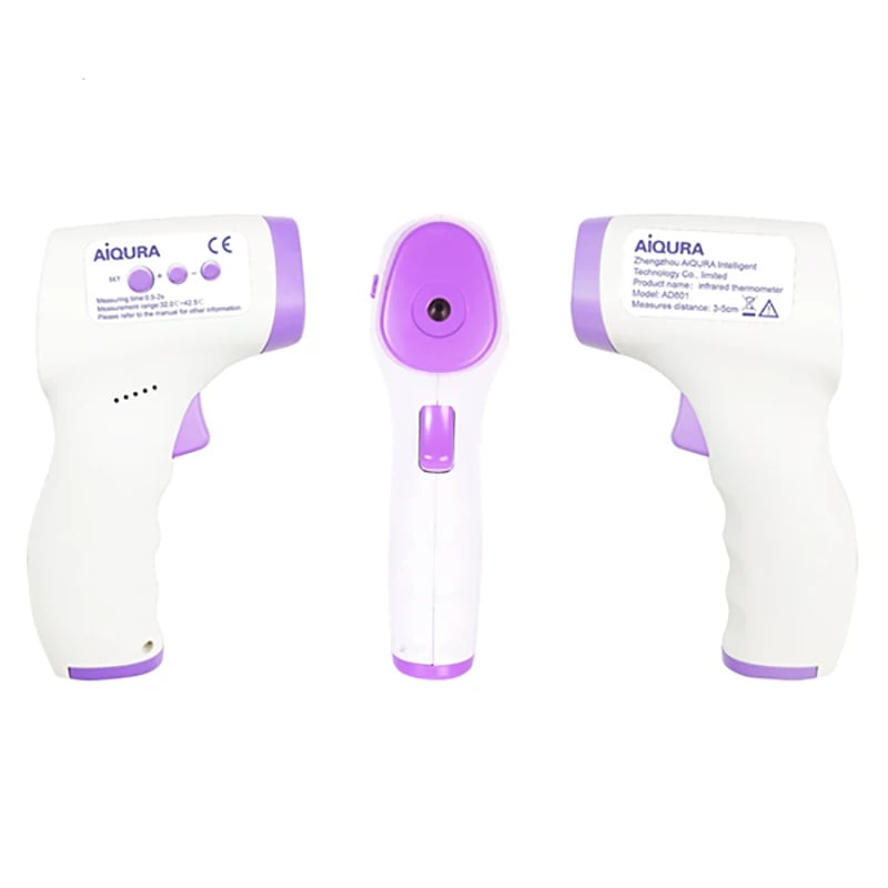Digital Infrared Forehead Thermometer - Non-Contact, Medical for Baby & Adults
