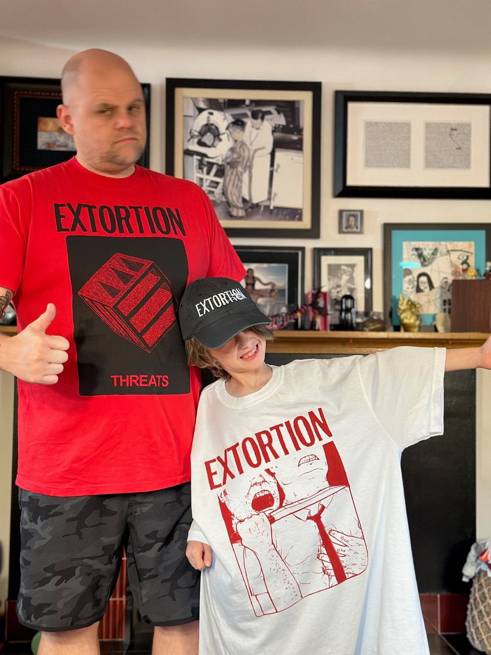 EXTORTION - "Cube" short sleeve concert tee