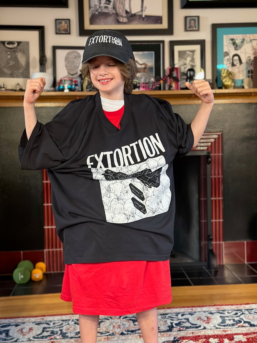 EXTORTION - "Watching" short sleeve concert tee