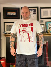 Image 2 of EXTORTION - "Knife" short sleeve concert tee