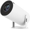 MSL Mini Projector 4K 1080P Support, Portable Projector WiFi6 BT 5.0 Android 11