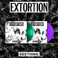 Image 2 of EXTORTION - Seething 7"