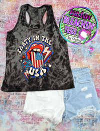 Image 2 of Party in the USA Women's Tank