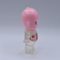 Image 7 of Kilos Kewties 3 inch Strawberry Milk Glow in the Dark Doublecast Resin Figure(PLUS MYSTERY MINI FIG)
