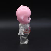 Image 5 of Kilos Kewties 3 inch Strawberry Milk Glow in the Dark Doublecast Resin Figure(PLUS MYSTERY MINI FIG)