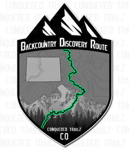 Image of Colorado Backcountry Discovery Route Trail Badge