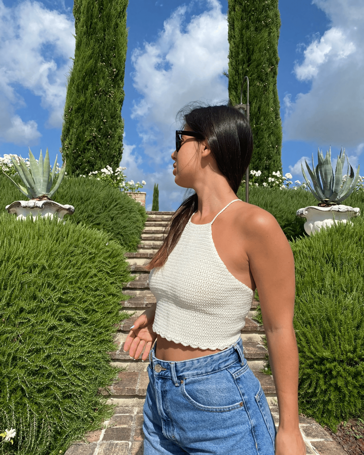 Image of CROCHET TOP