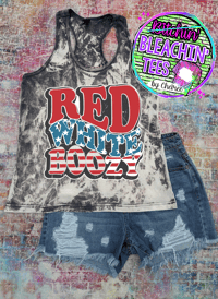 Image 2 of Red White & Boozy Women's Tank