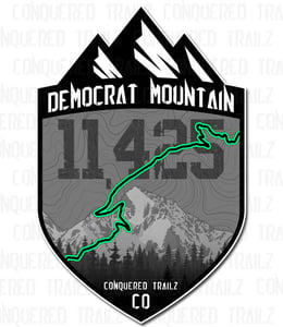 Image of Democrat Mountain Trail Badge