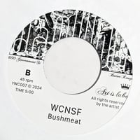 Image 3 of Bushmeat 45 rpm DJ 7"