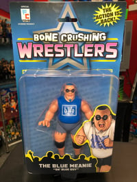 ***LIMITED TO 400*** BWO VARIANT BLUE MEANIE BONE CRUSHING WRESTLERS SERIES 1 FIGURE BY FC TOYS