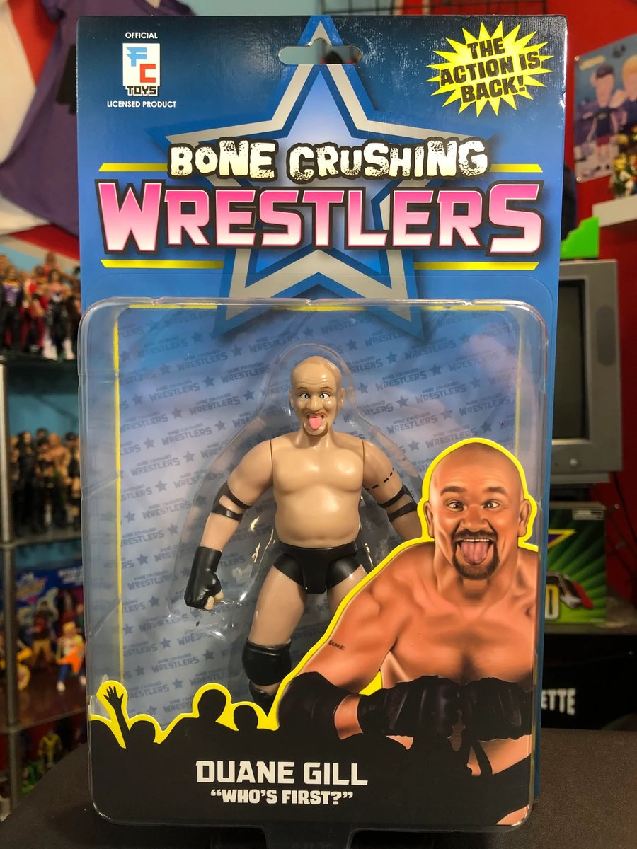 DUANE GILL BONE CRUSHING WRESTLERS SERIES 1 FIGURE BY FC TOYS | JUNK ...