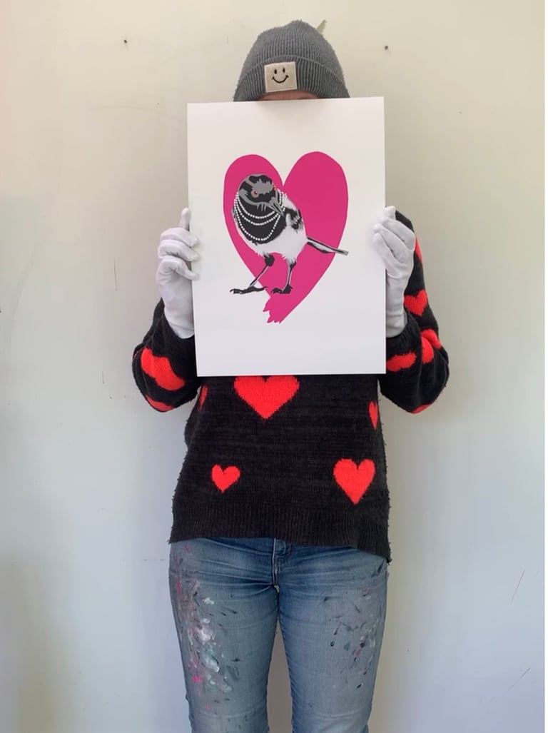 REBEL LOVE #1 Limited Edition A3 Print