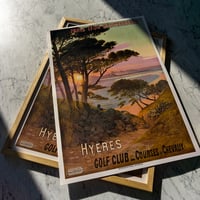 Image 1 of Hyeres | Frederic Hugo d'Alesi - 1900 | Travel Poster | Vintage Poster