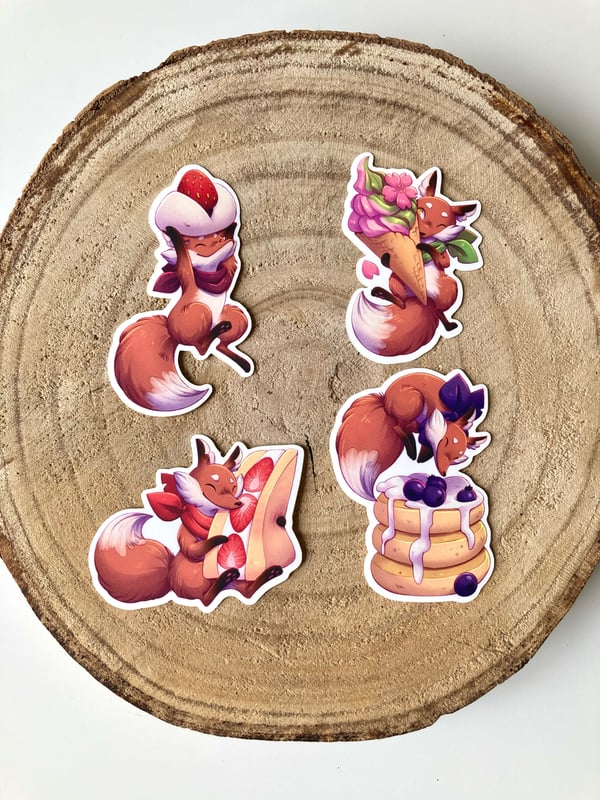 Image of Japanese Sweets Foxes II