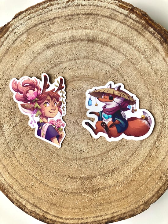 Image of Deergirl and Fox Traveler