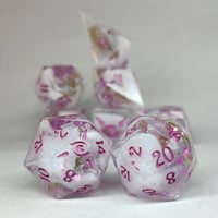 Image 3 of China Rose <br>8 Piece Polyhedral Set