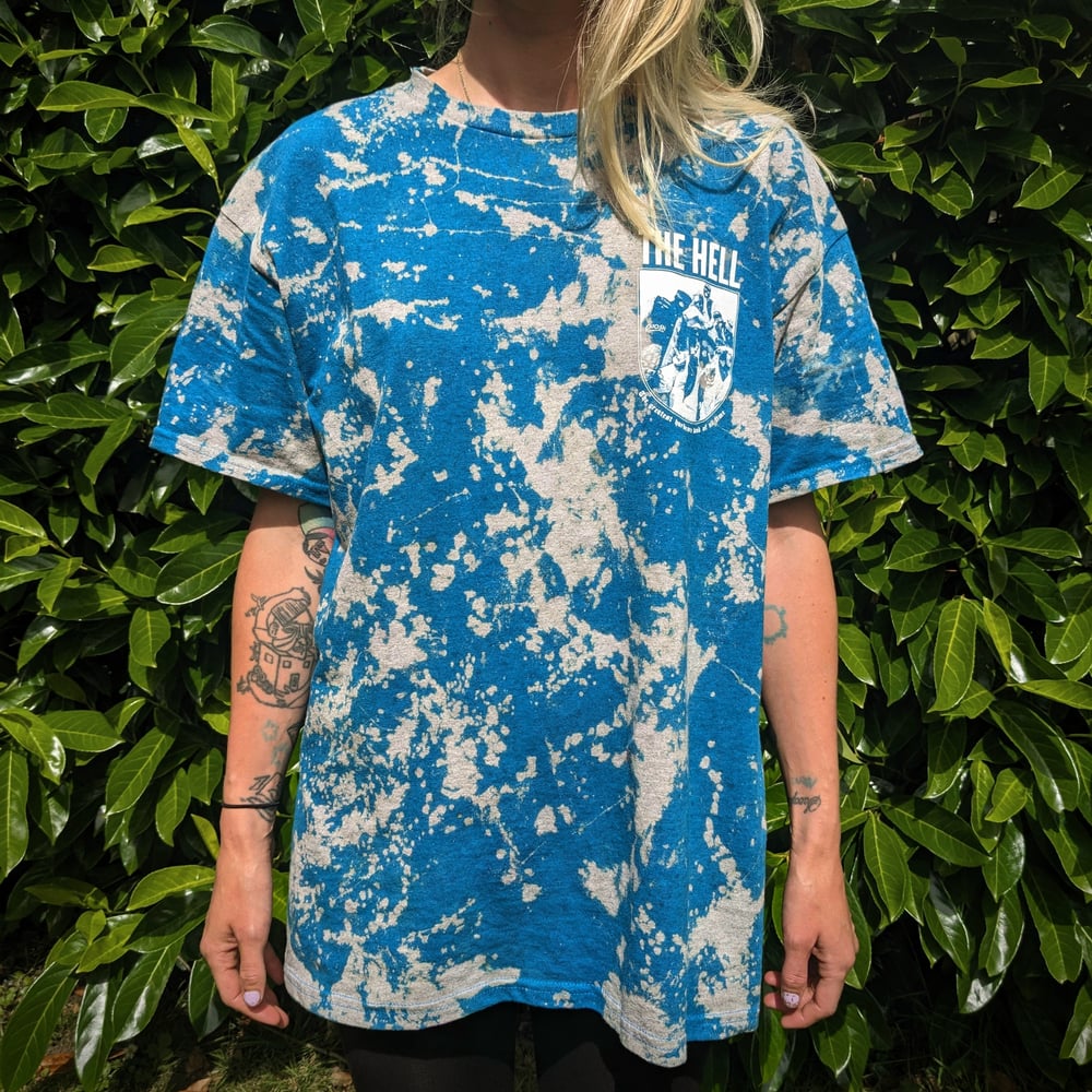 URBAN DISCIPLINE BLUE / GREY mosh tee