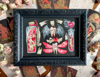 Image 1 of "tooth fairy supplies" mini framed original art