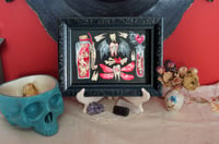 Image 6 of "tooth fairy supplies" mini framed original art