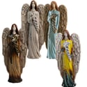 Handmade Ceramic Archangel Raphael | 4 Colours