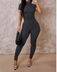 Image 1 of BlACK SAYLOR JUMPSUIT 