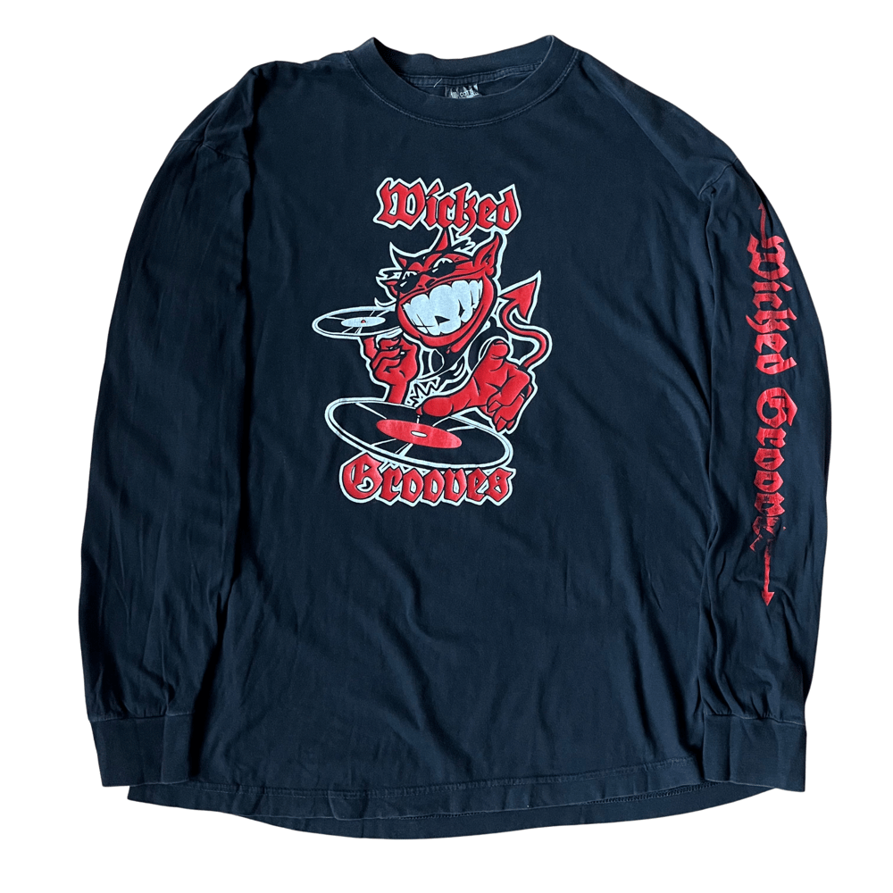 Image of Wicked Grooves early 90s longsleeve T Shirt: XL