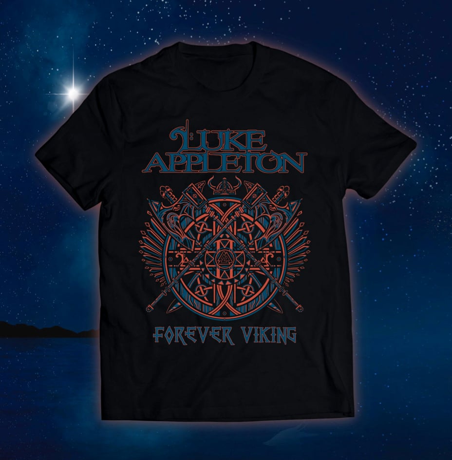 Luke Appleton 'Forever Viking' T-shirt