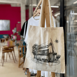 Image of cafeistas-sketch-tote bag