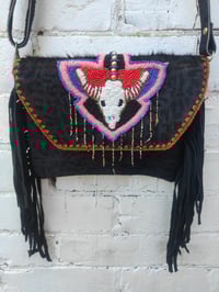 Image 15 of Barca bag -black leopard