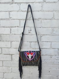 Image 11 of Barca Bag - Grey zebra