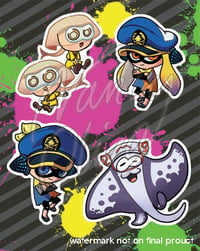 Splatoon 3 Sticker Sheet