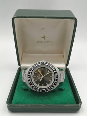 Image of Zenith 1000m "roulette bezel" - price on request 